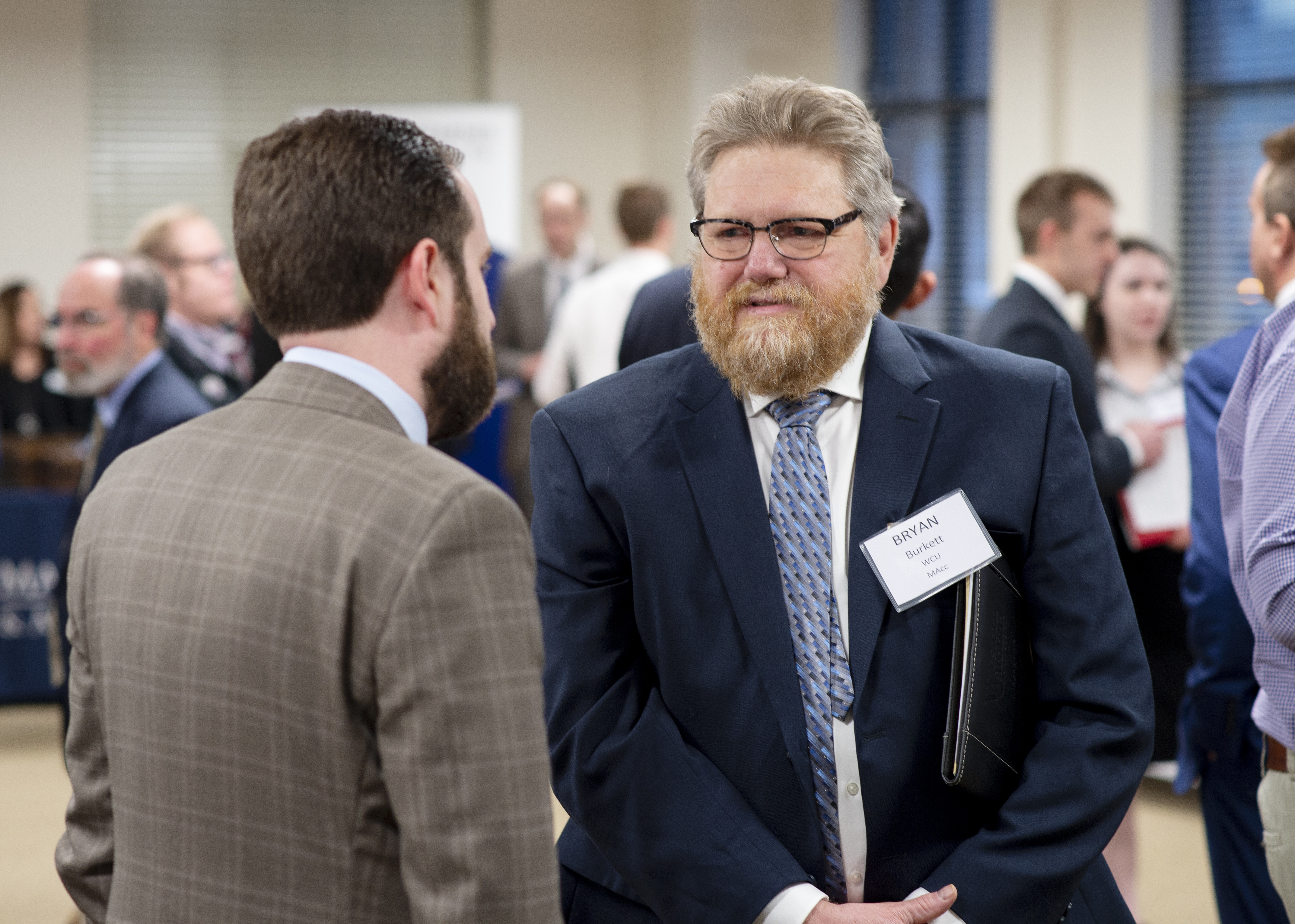 networking at an event