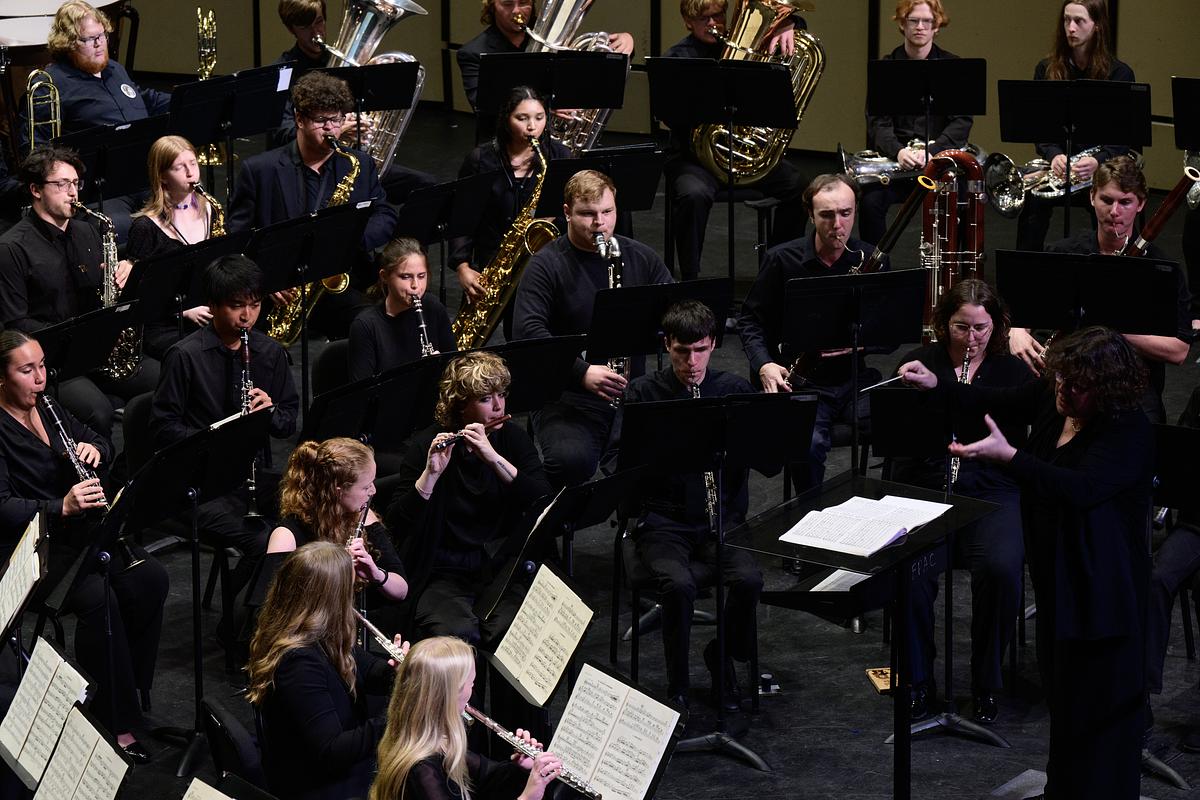 orchestra performing