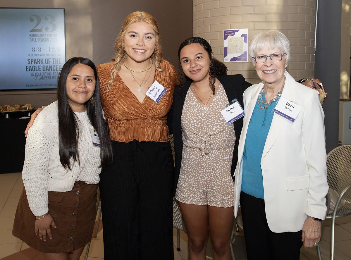 Students at Scholars Showcase