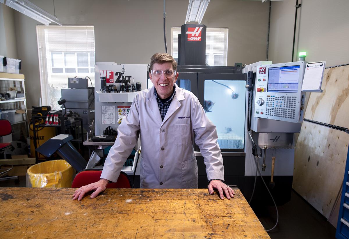 Monty Graham works in the RAPID Center