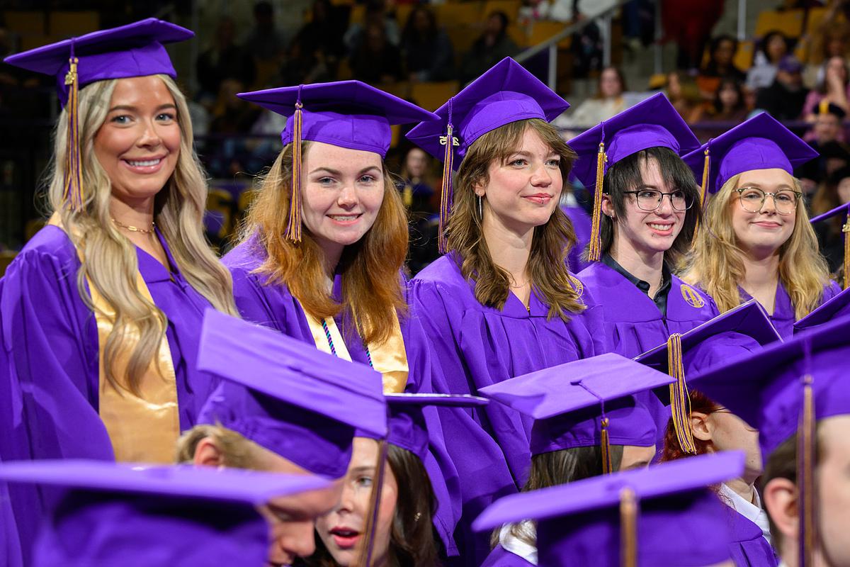 Undergraduate Students at Commencement