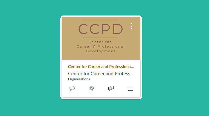 picture of a tile that says canvas career collection