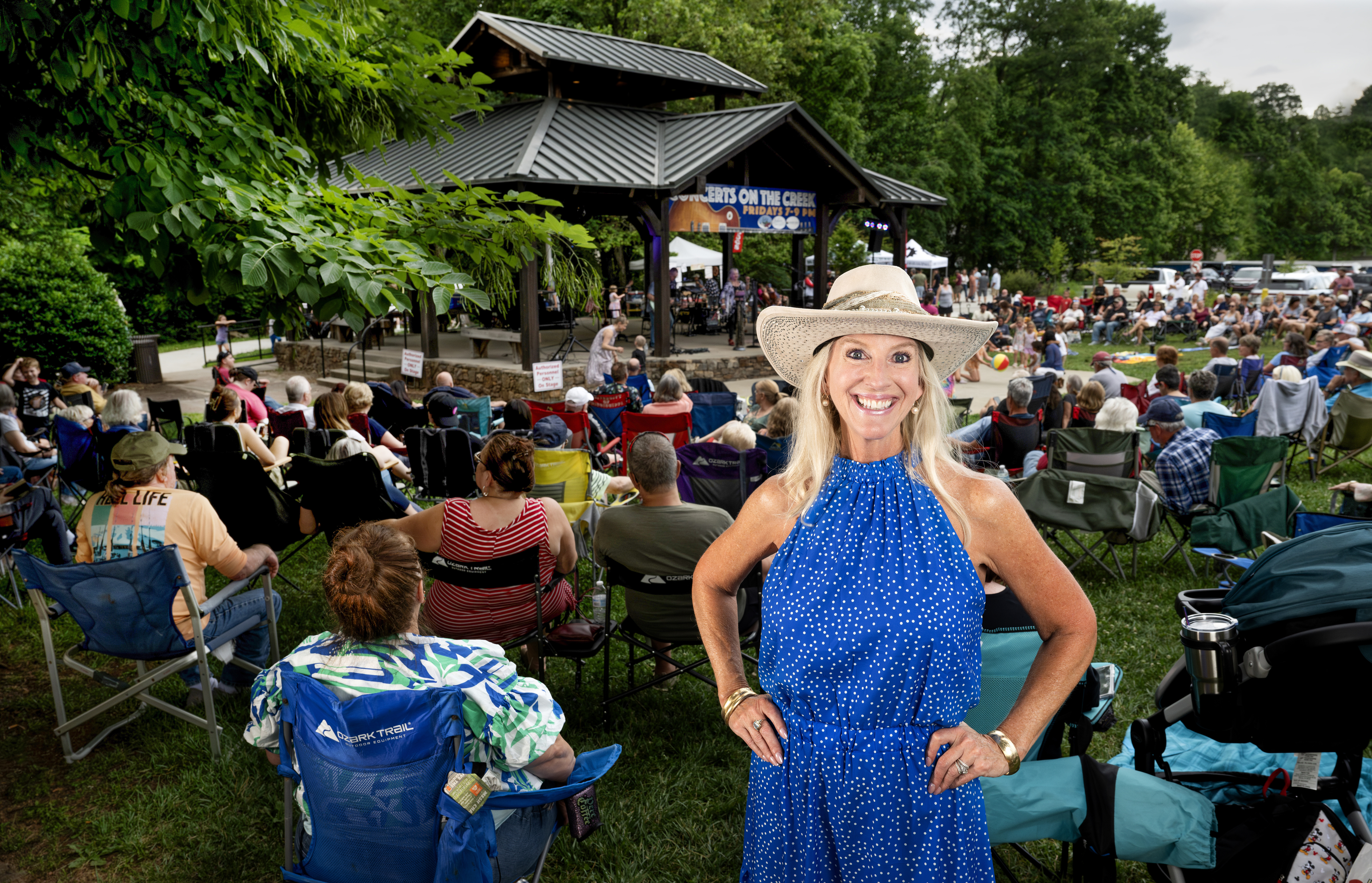 Julie Spiro Donaldson at Concerts on the Creek