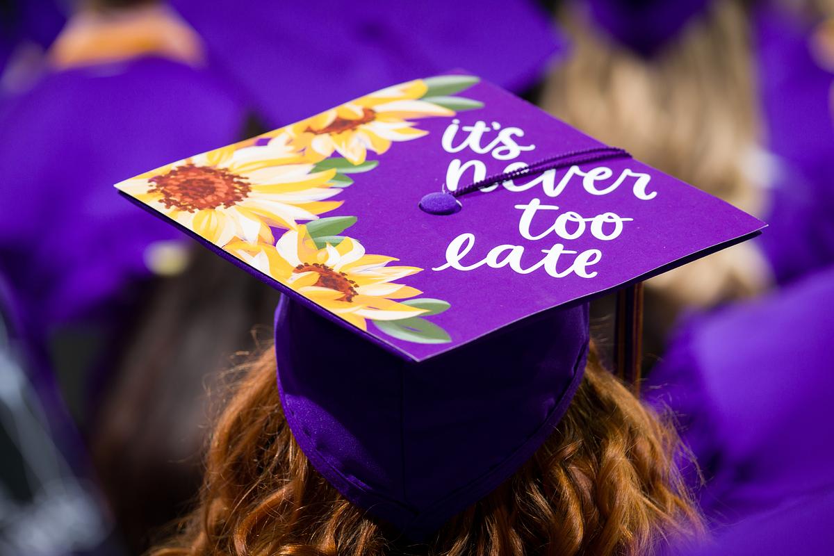 graduation cap (decorative)