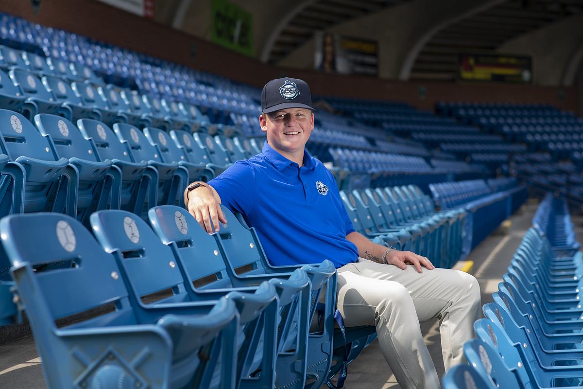 Luke Johnson in Stands
