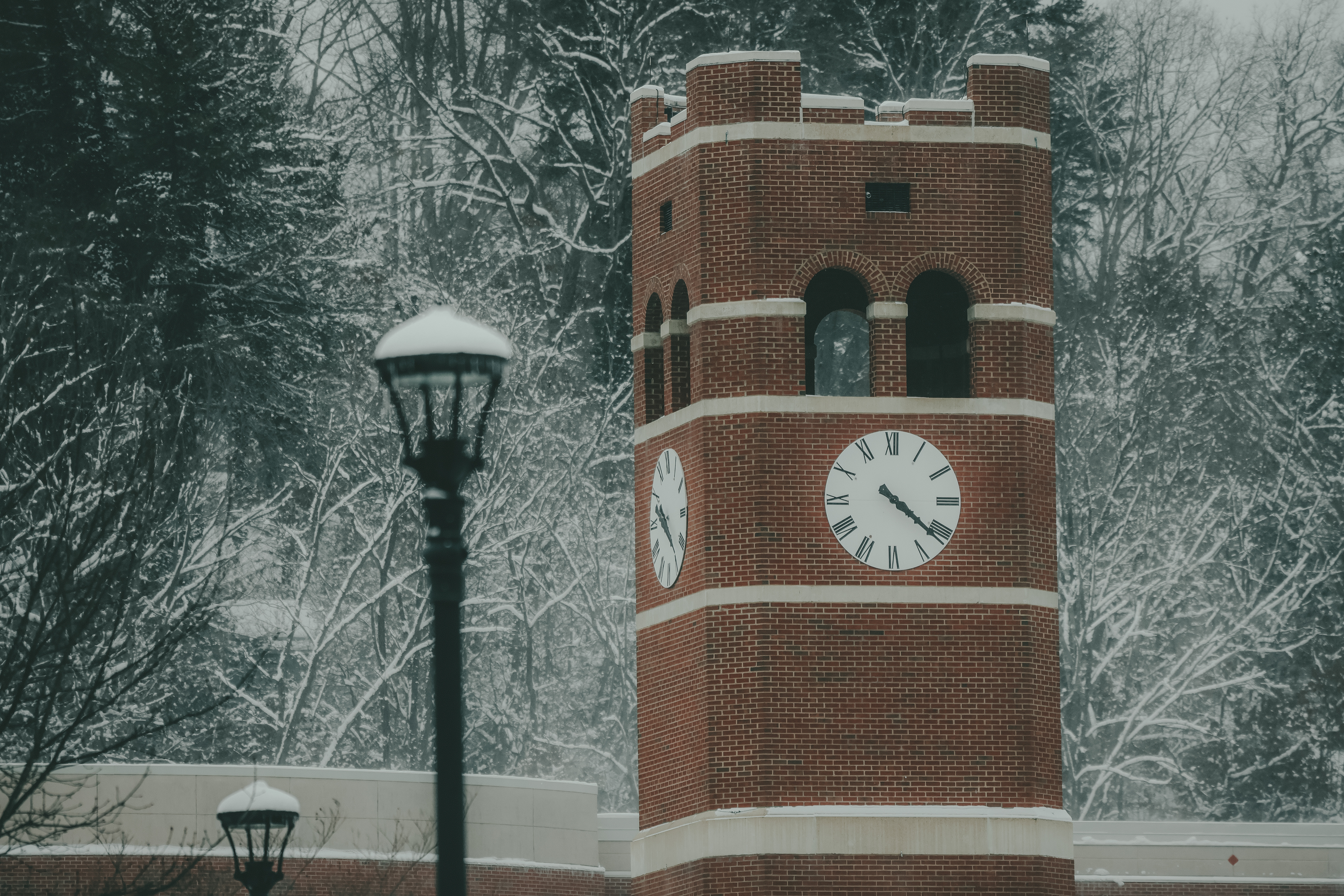 Bell Tower in winter