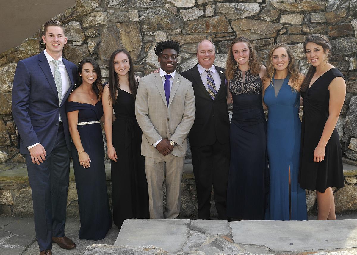 Catamount Club Scholarship Gala Students and Donors at the Grove Park Inn