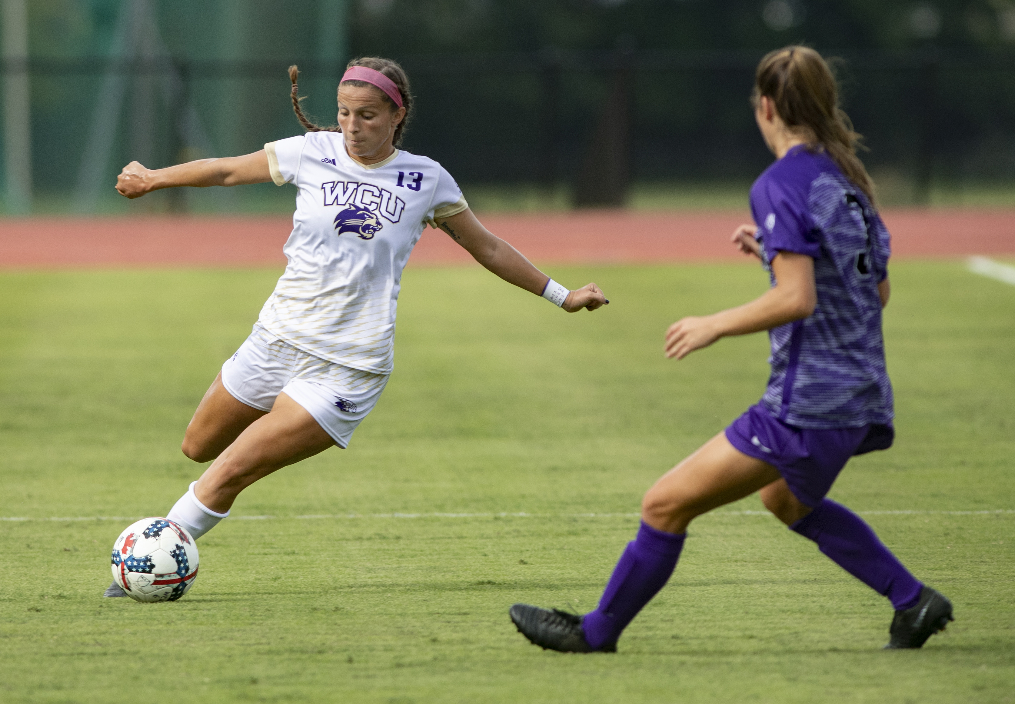 Endye Frazier during a match