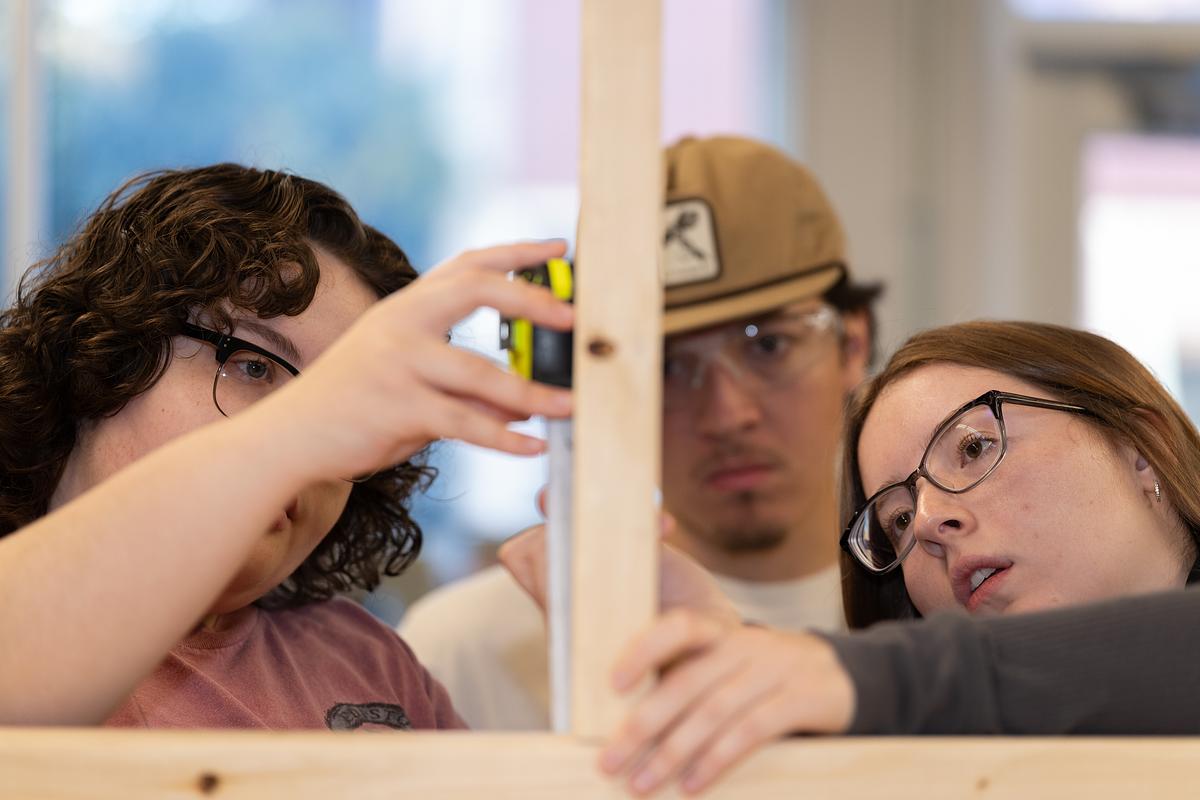 WCU construction management students