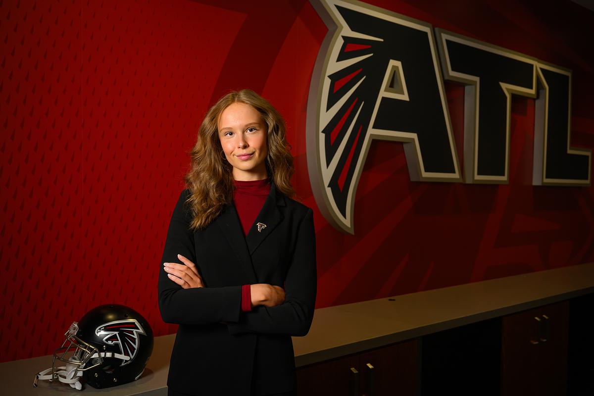 Alumni working for the Falcons