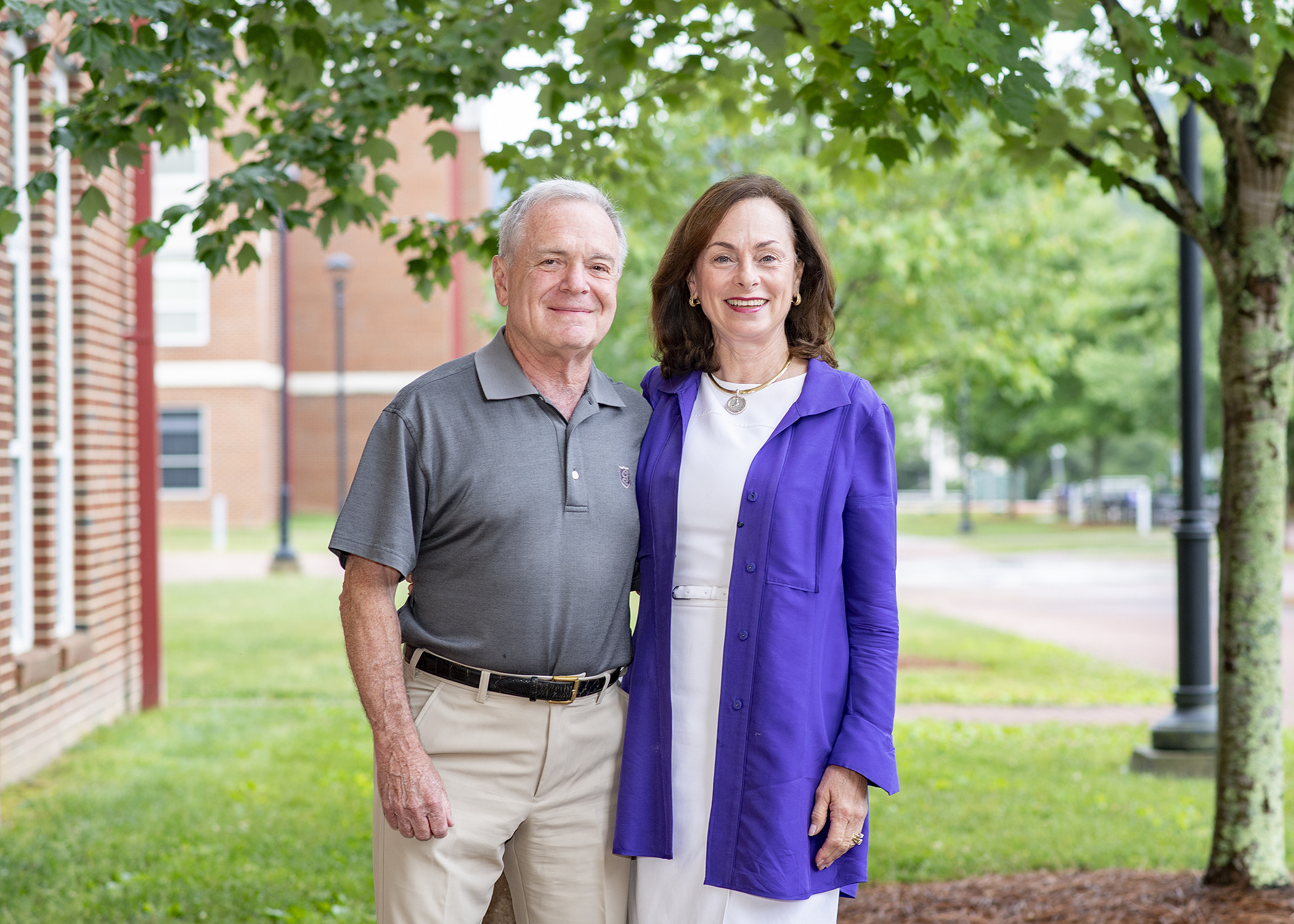 Michael and Rebecca Schlosser photographed in 2019