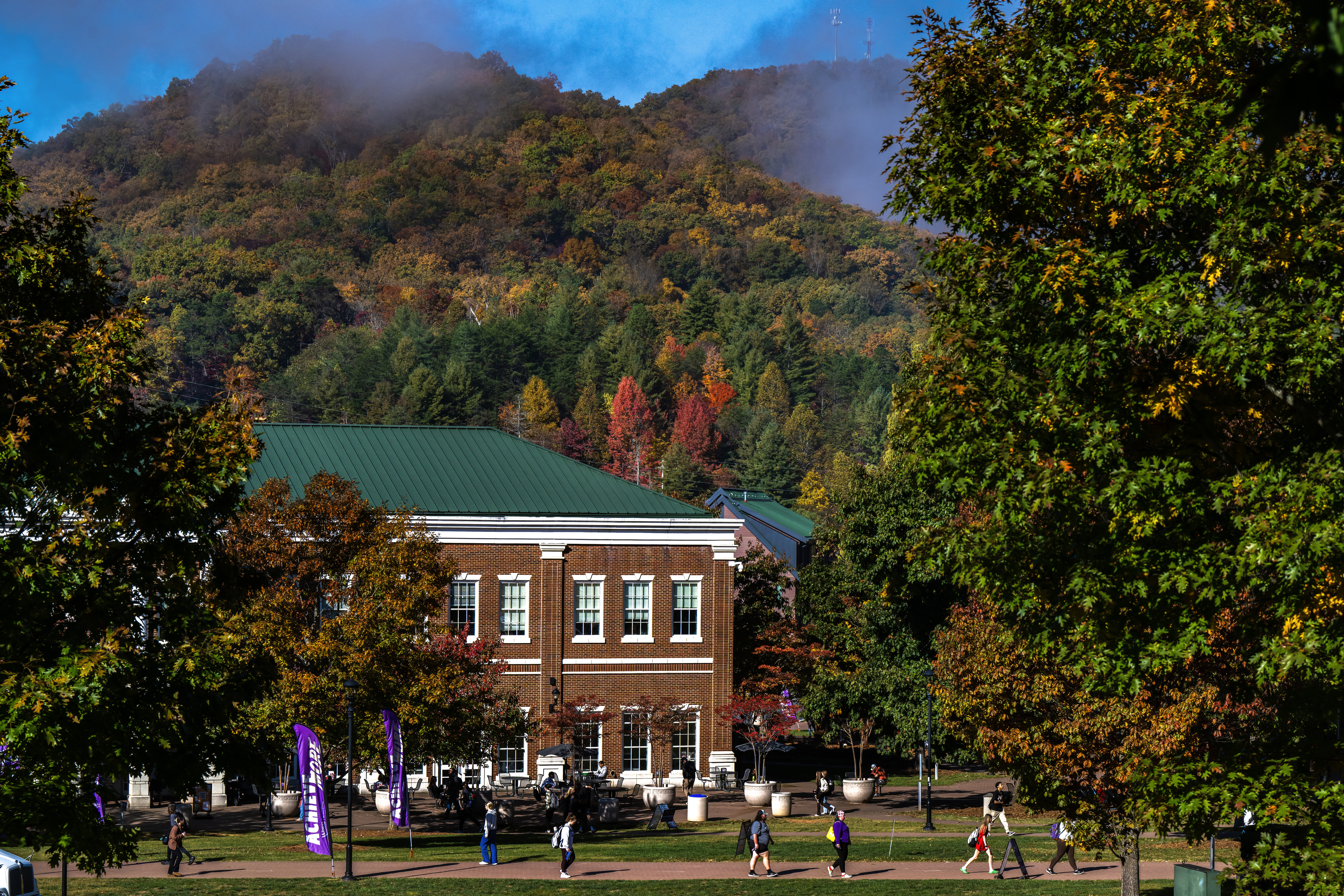 Campus in fall