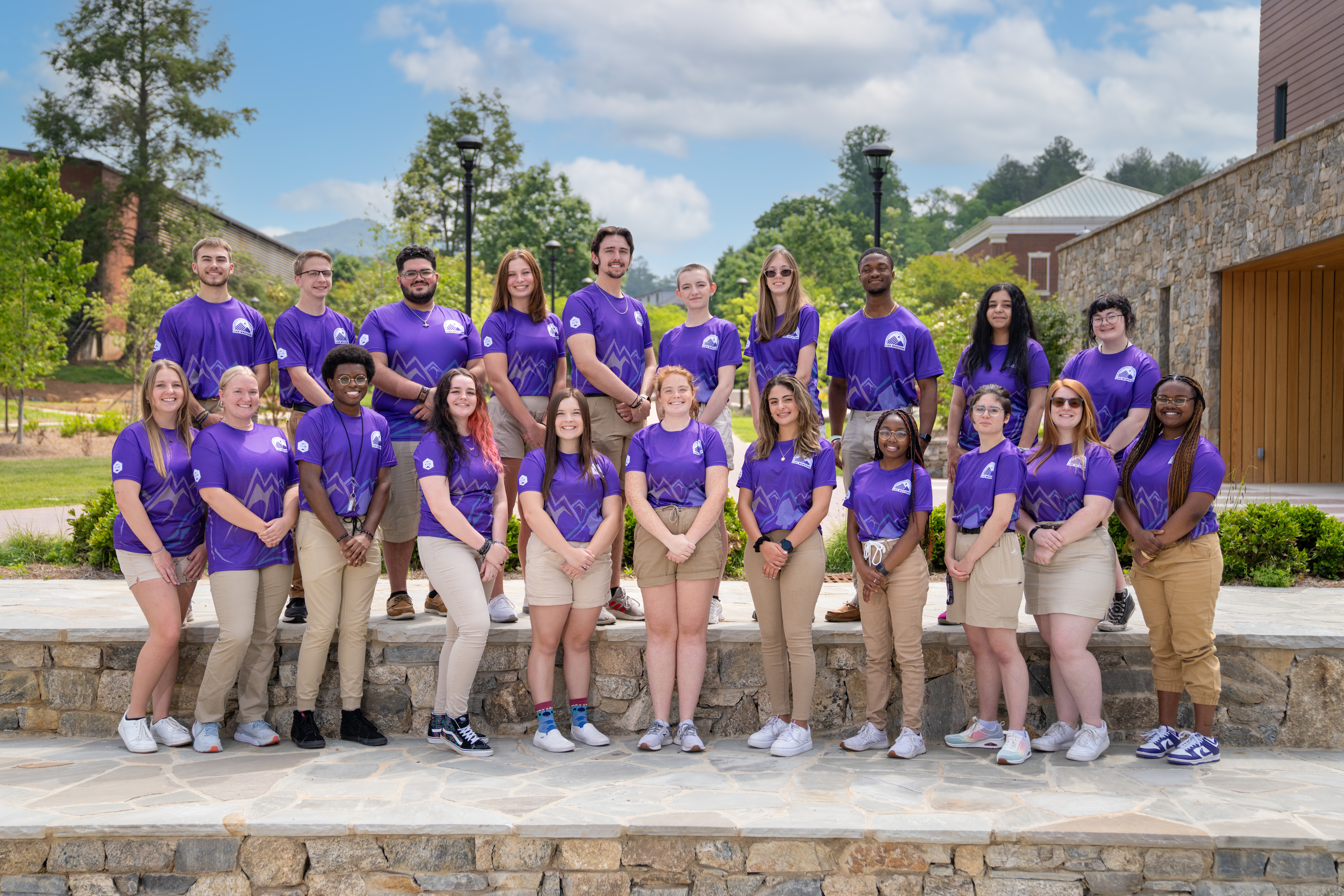 Group photo of the New Student Orientation Staff