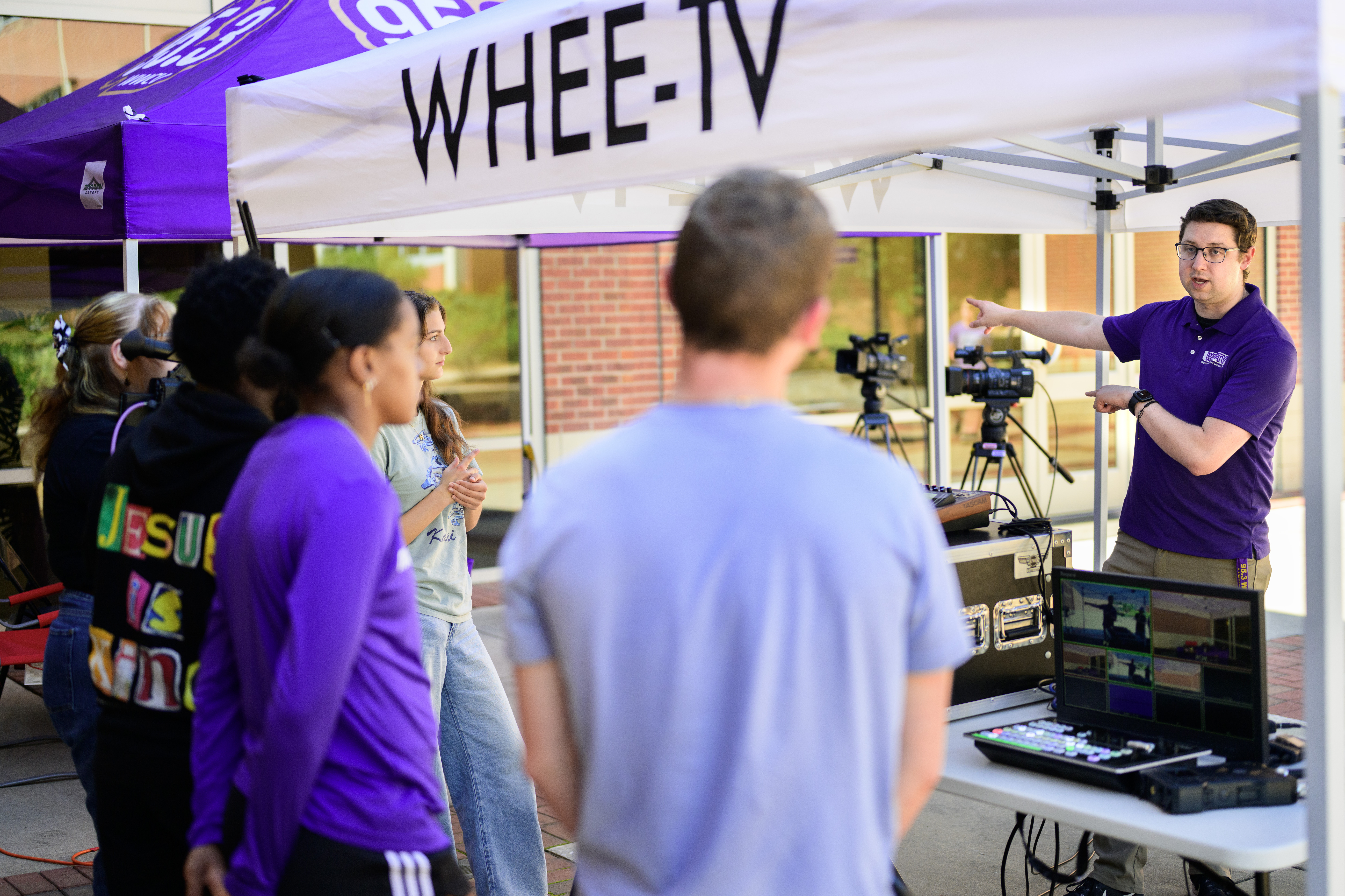 WHEE-TV studio