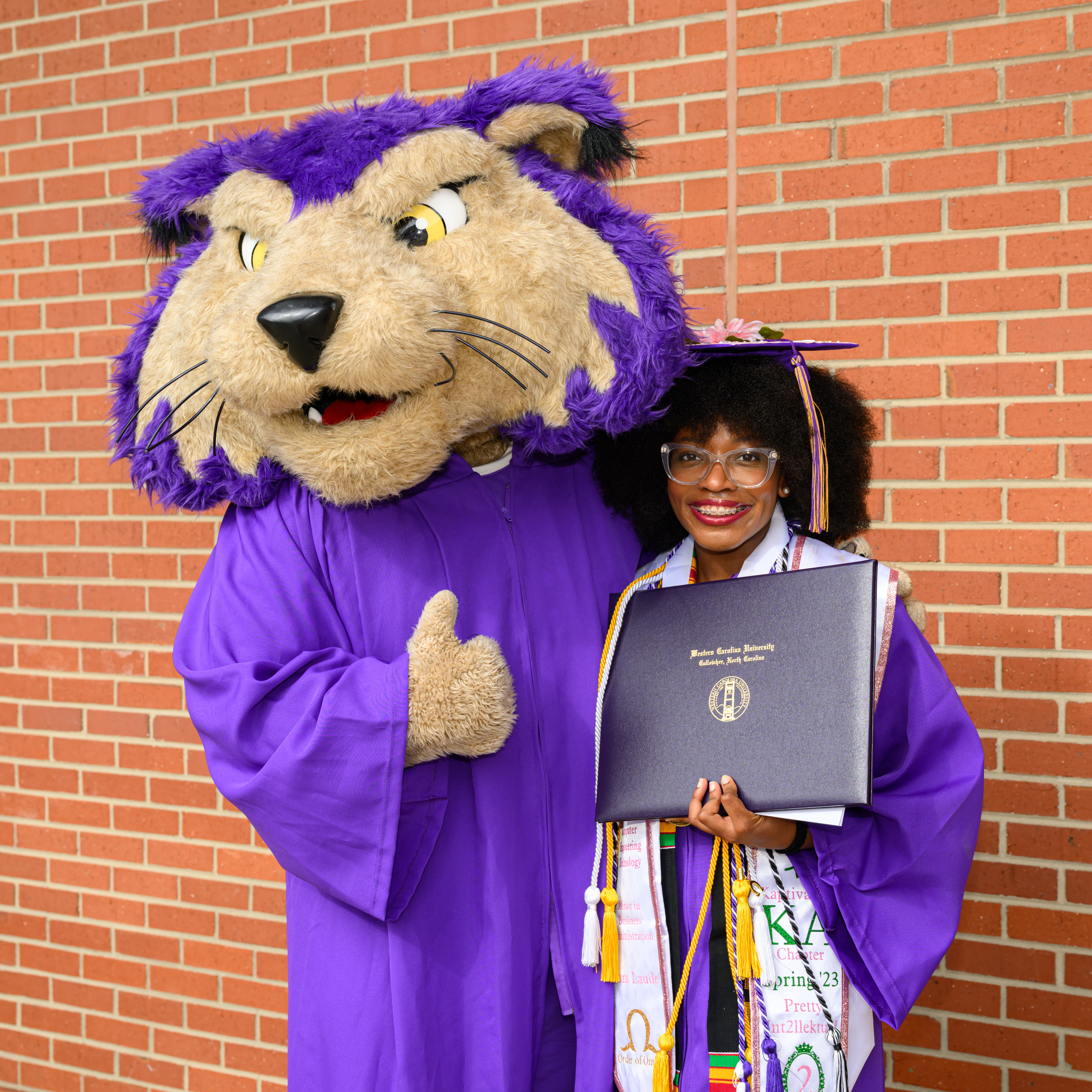 Paws and a graduate