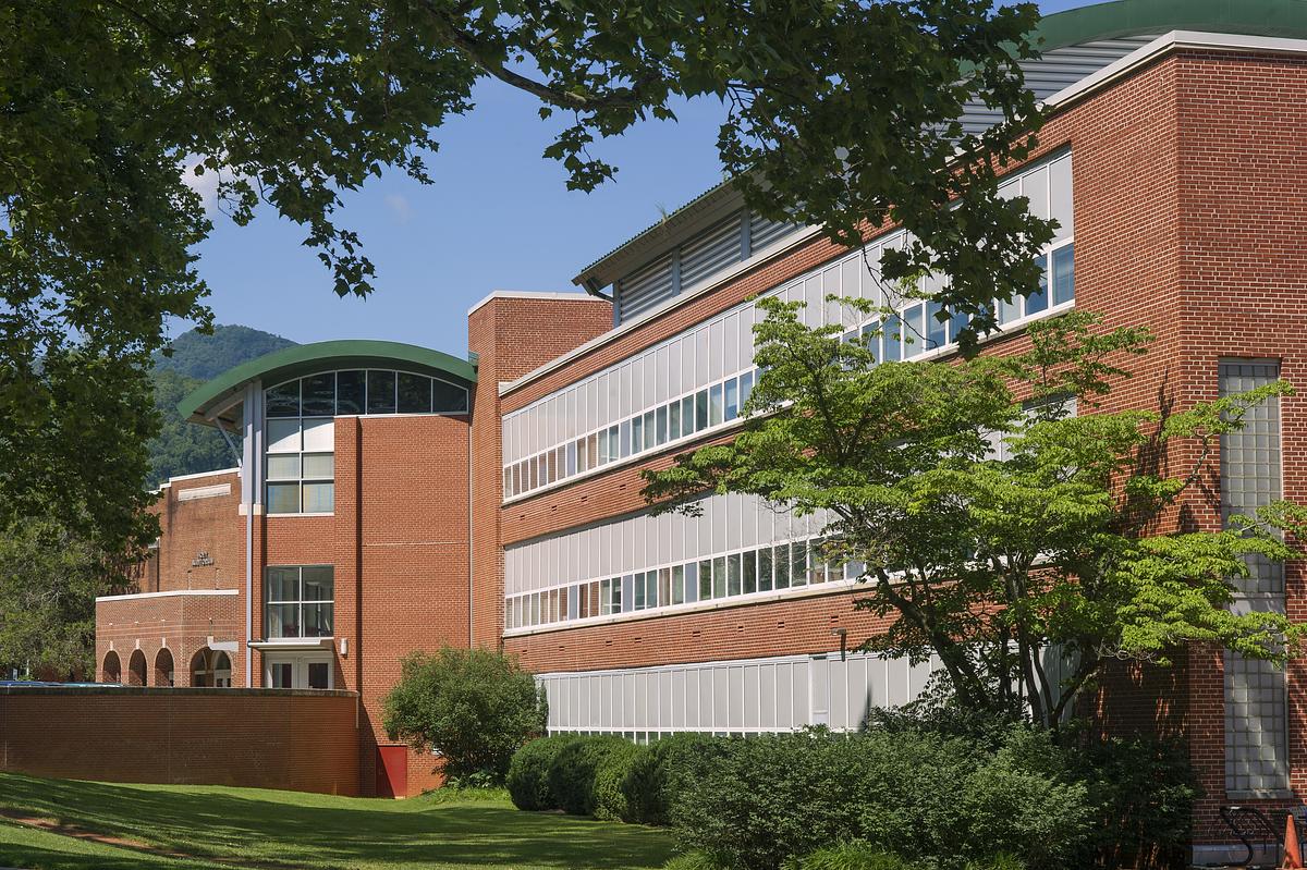 The Stillwell building on a beautiful summer day