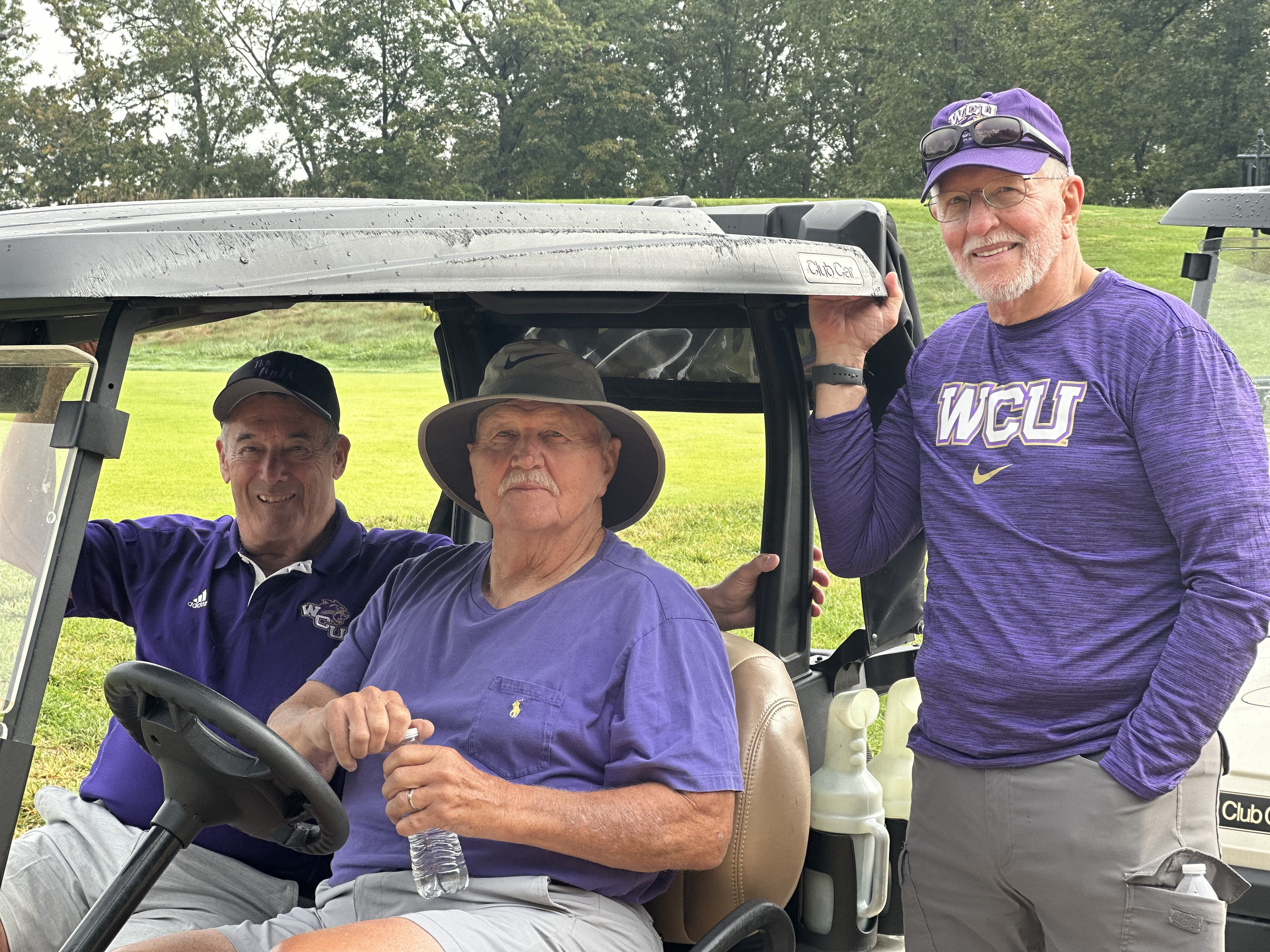 Dan Brooks with friends