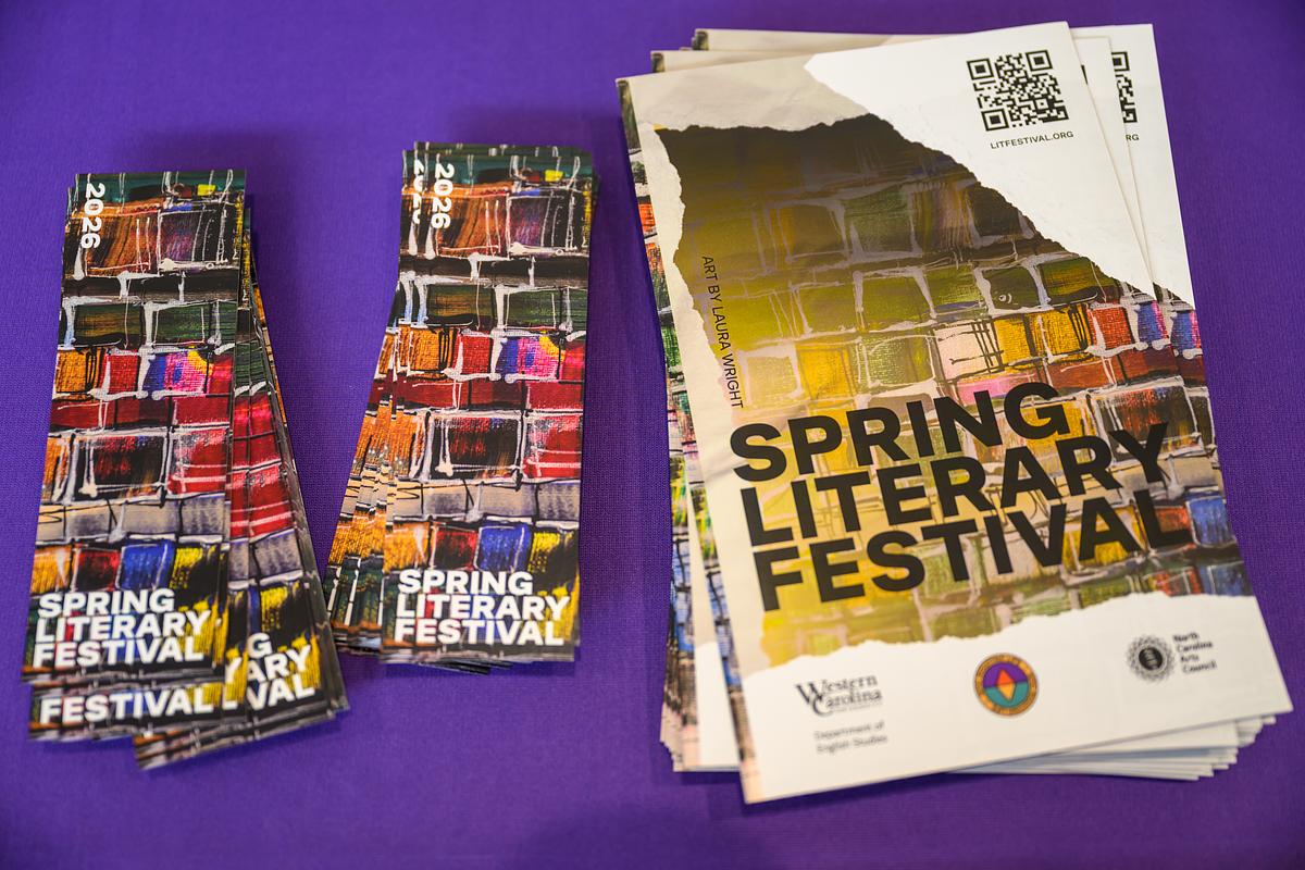 Brochures from the 2026 festival