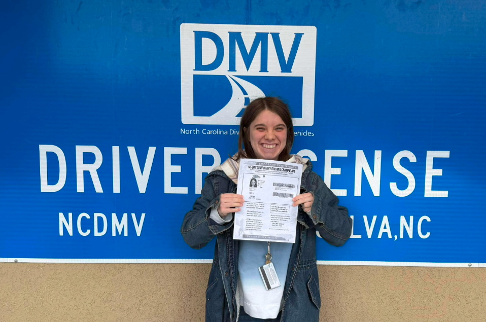 UP Program student getting her permit