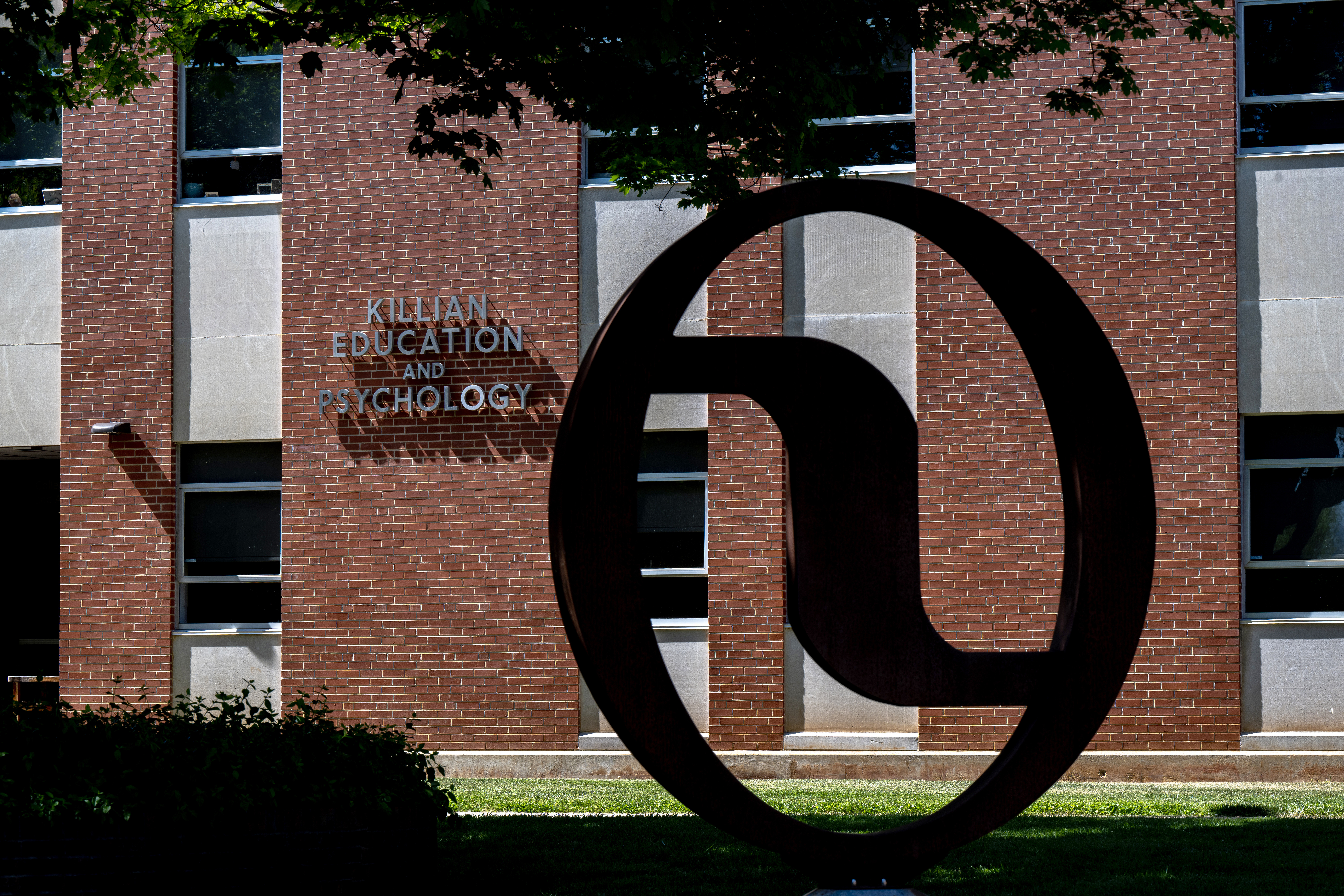 Photo of the front of Killian Education and Psychology building