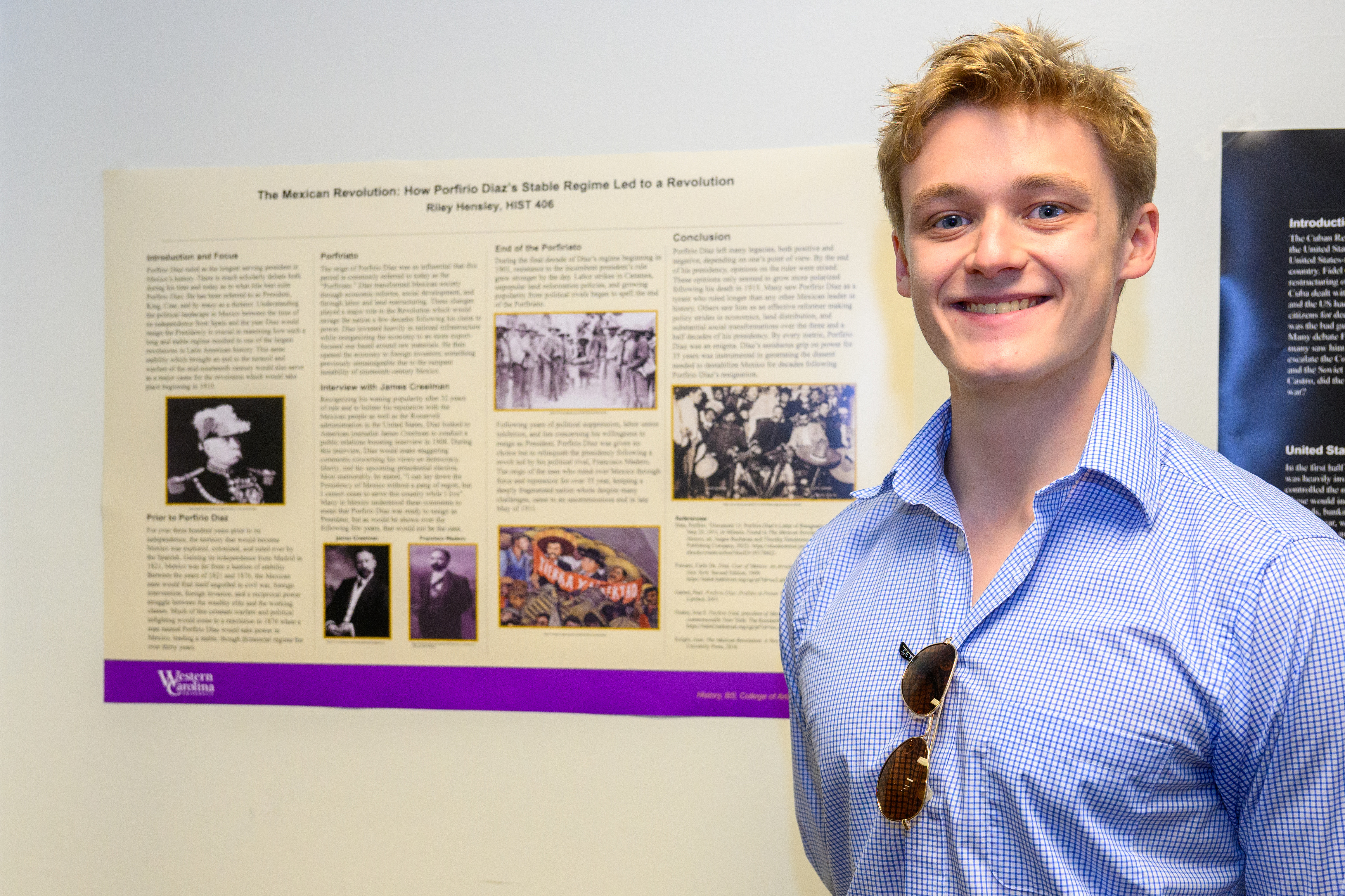 Ģ������Ƶhistory student presents capstone project