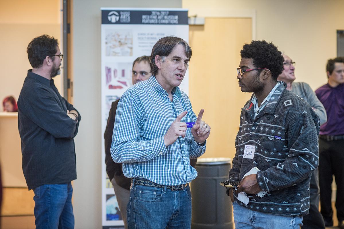 Students at Entrepreneurship Showcase