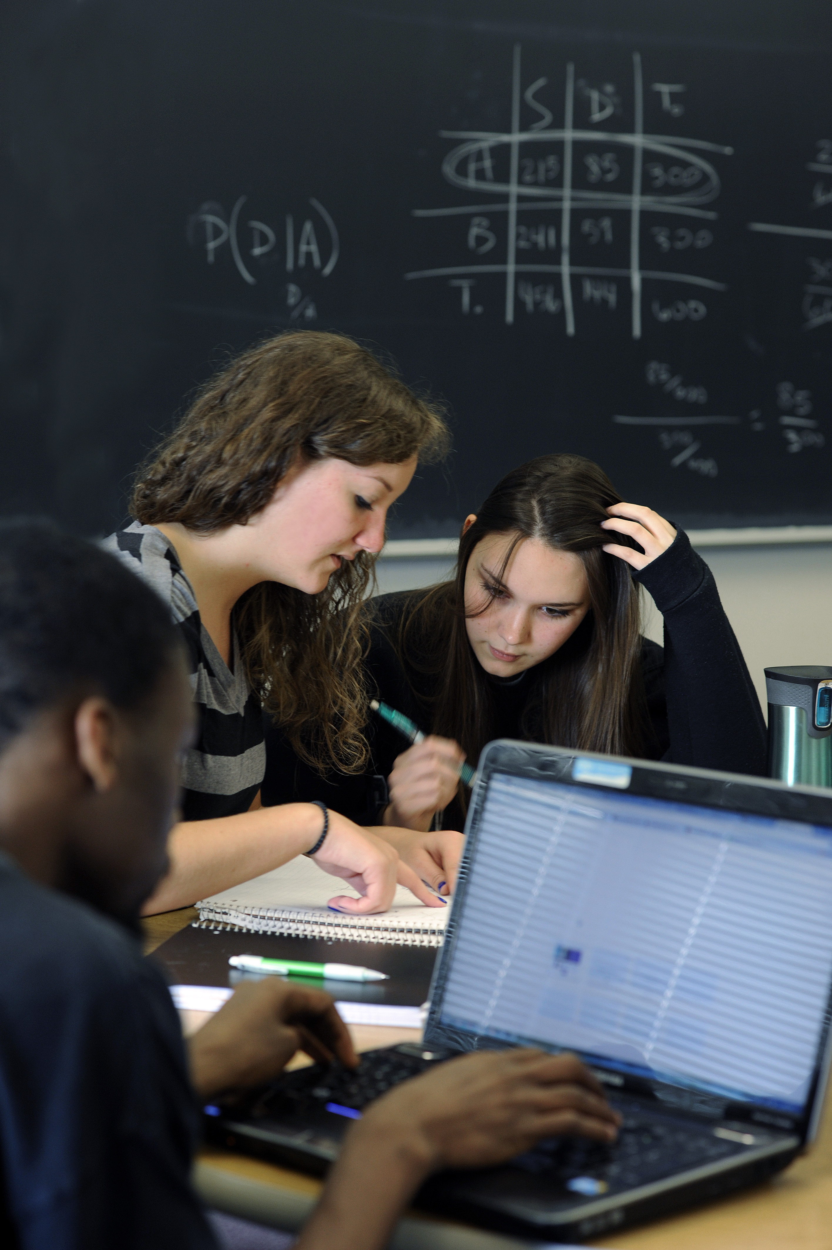 WCu Tutoring Services, Student getting help with an assignment. 