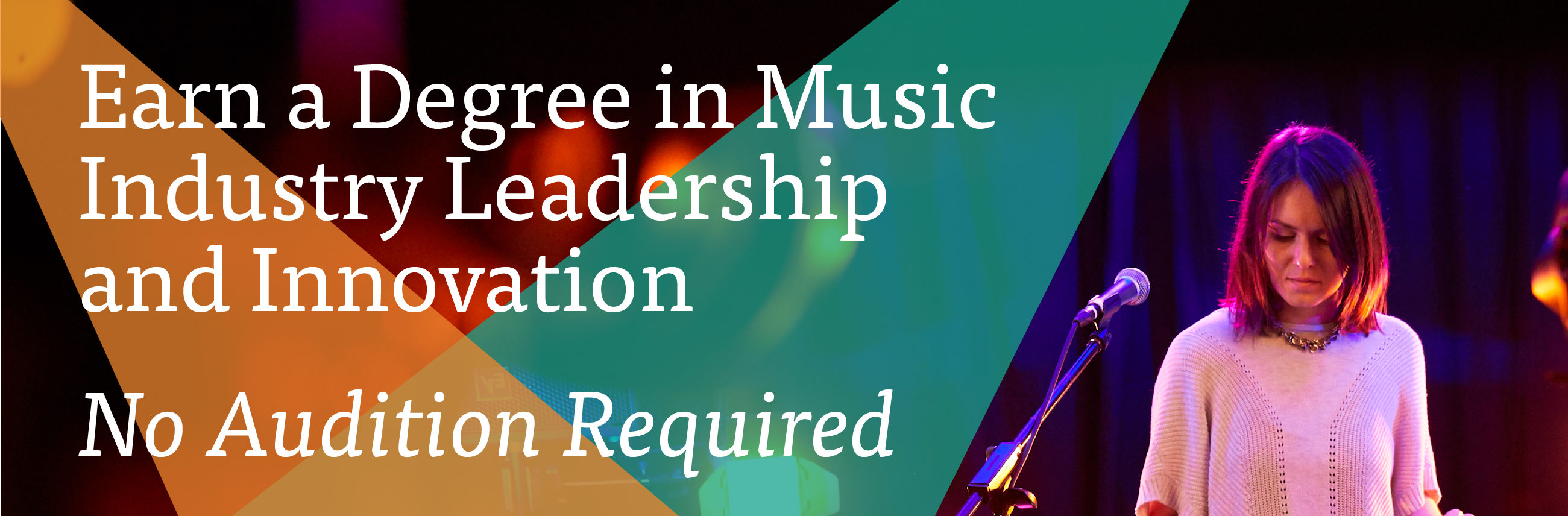 Earn a Degree in Music Industry Leadership and Innovation