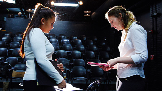 student and vocal teacher